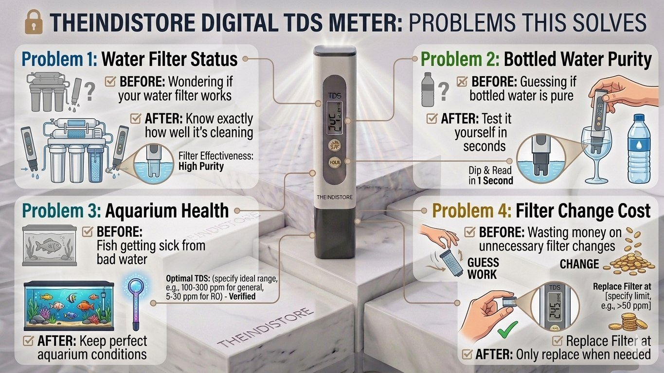 Digital TDS Water Quality Tester [Pack of 2]